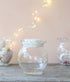 Wavy Clear Glass Container - Pack of 50